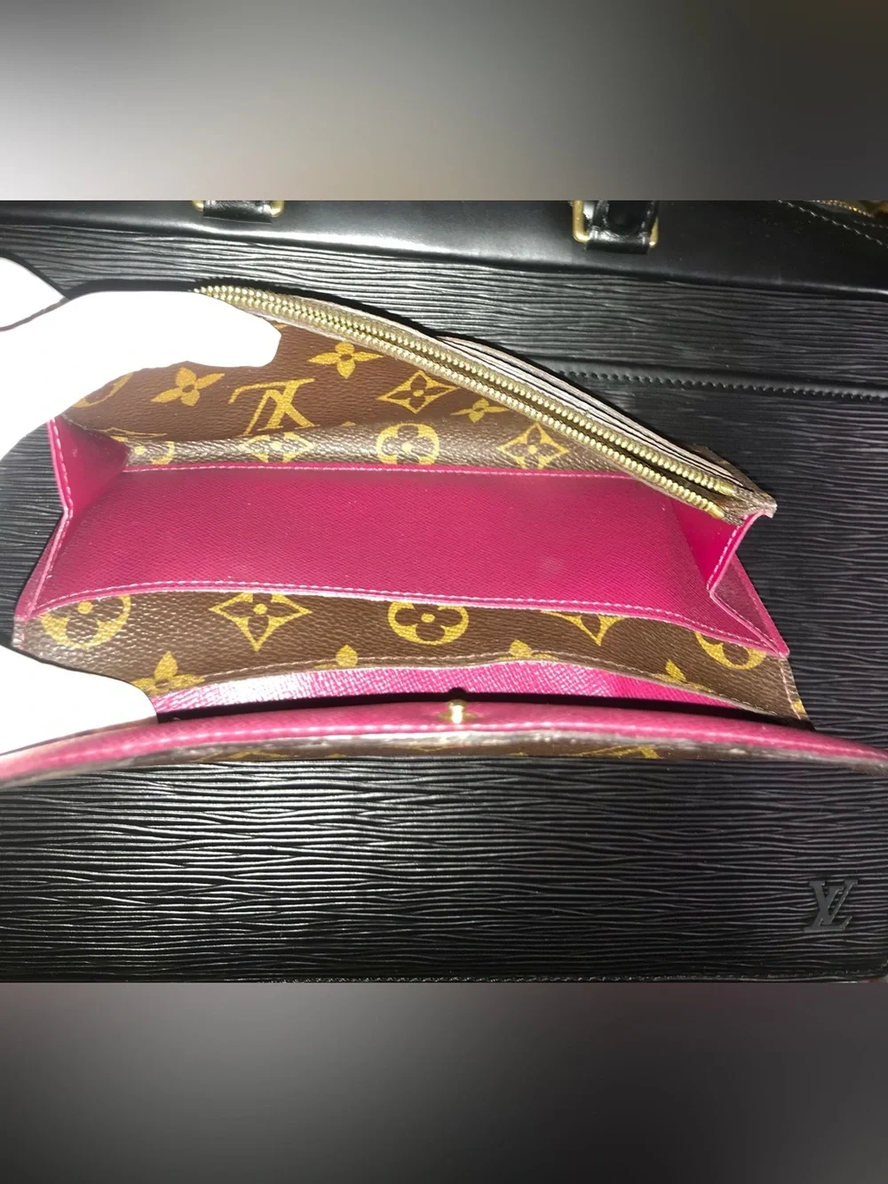 ✅AUTHENTIC LV LONG WALLET LOUIS VUITTON - Picture 10 of 13